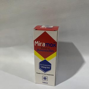 Miramox Amoxicillin Oral Suspension 125mg/5ml